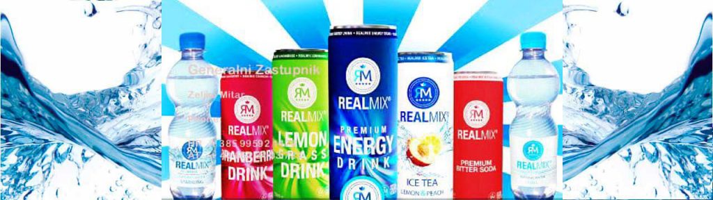 REALMIX, une boisson énergétique et boissons naturelles sans taurine et sans aspartame